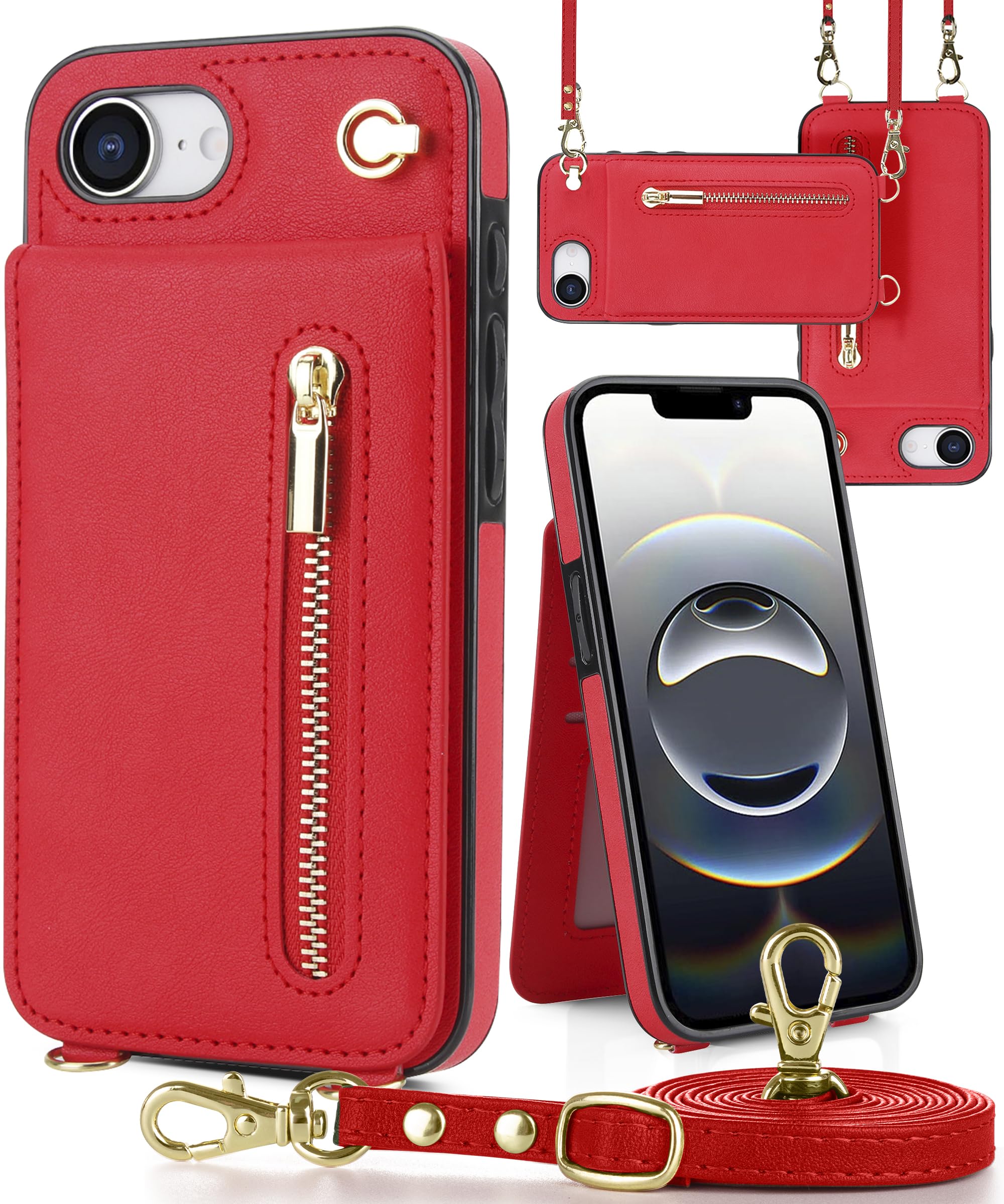 Amazon.co.jp: YIHARA iPhone16e/iPhone17e 兼用 ケース 手帳型